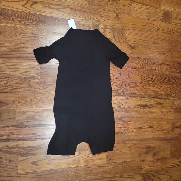 Daydream Nation You Had Me At Bacon Romper Sleeper Black XS - Picture 3 of 5